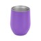 Makerflo 12 oz Powder Coated Wine Tumbler with Leak-Proof Clear Lid, Ideal for Craft and Personalization (Laser Engraving, UV DTF, Epoxy, and Vinyl)